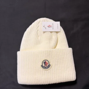 Moncler Beanie White