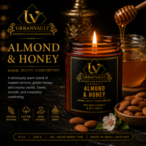 Almond and Honey Candle
